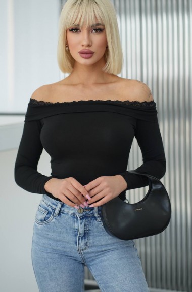 Лонгслив с открытыми плечами SPL-7101A320 Лонгслив с открытыми плечами SPL-7101A320