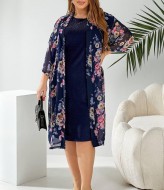 Платье с накидкой  AO-2440A480