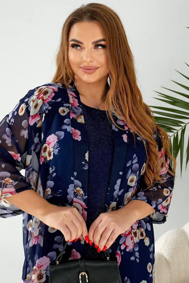 Платье с накидкой  AO-2440A480