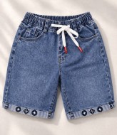 Джинсовые короткие шорты  JK-19123A399