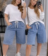 Широкие  шорты  JK-1717A450