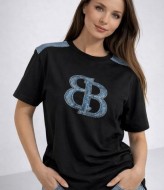 Футболка оверсайз с нашивкой MIK-2516.2515A199