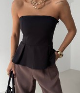 Корсетный топ с открытыми плечами MIK-1721A290