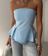 Корсетный топ с открытыми плечами MIK-1721A290