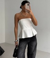 Корсетный топ с открытыми плечами MIK-1721A290