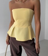 Корсетный топ с открытыми плечами MIK-1721A290