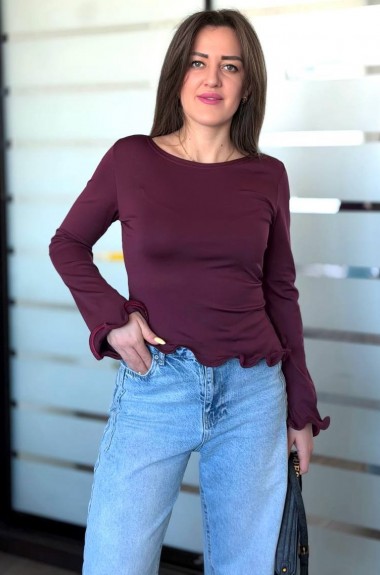 Женский лонгслив YS-2217A8.8B10 Женский лонгслив YS-2217A8.8B10