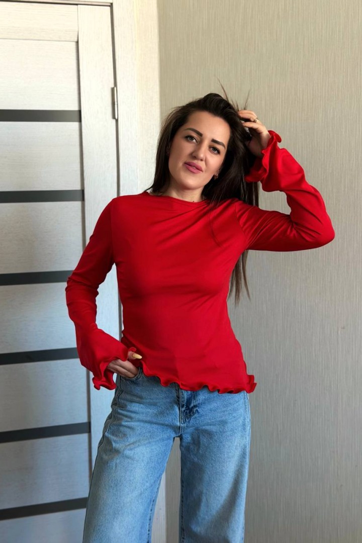 Женский лонгслив YS-2217A8.8B10