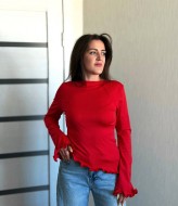 Женский лонгслив YS-2217A8.8B10