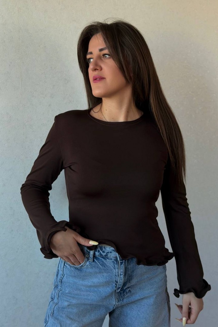 Женский лонгслив YS-2217A8.8B10