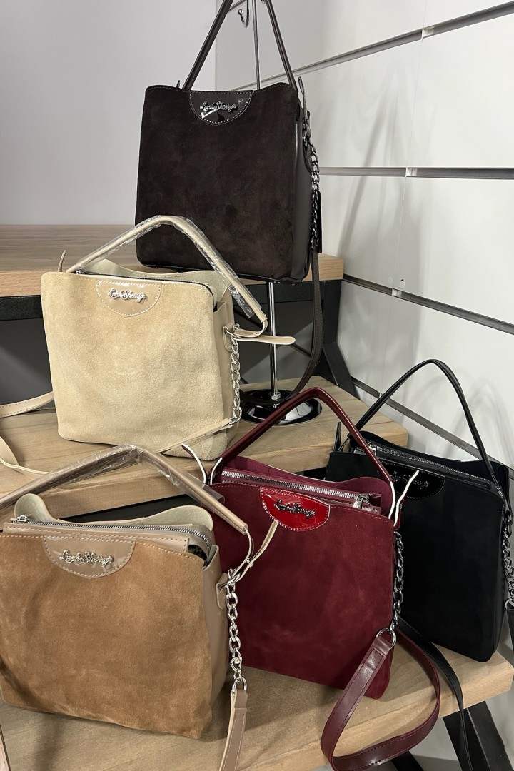 Замшева сумка  PUW-067.1A810