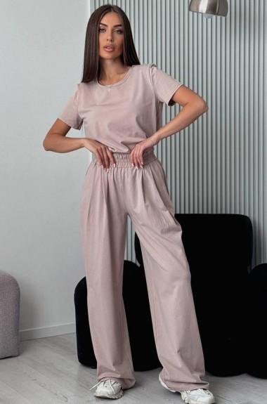 Костюм футболка з широкими штанами  JK-0131A599 