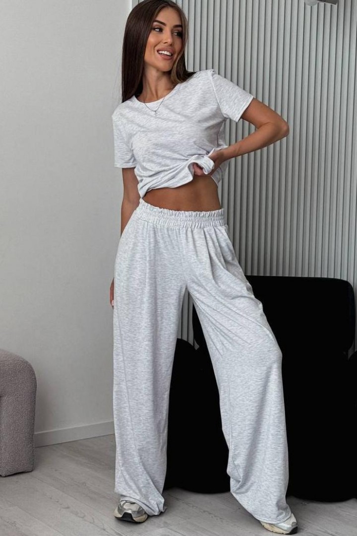 Костюм футболка с широкими штанами  JK-0131A599