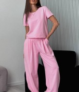 Костюм футболка с широкими штанами  JK-0131A599