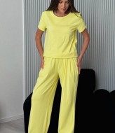 Костюм футболка с широкими штанами  JK-0131A599