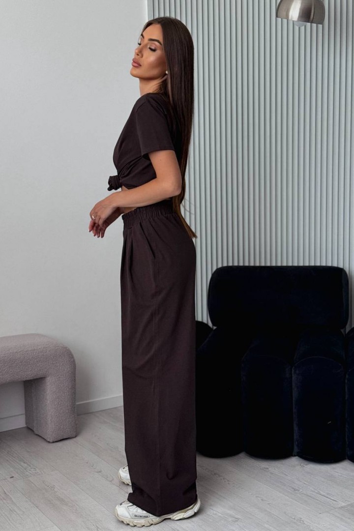 Костюм футболка с широкими штанами  JK-0131A599