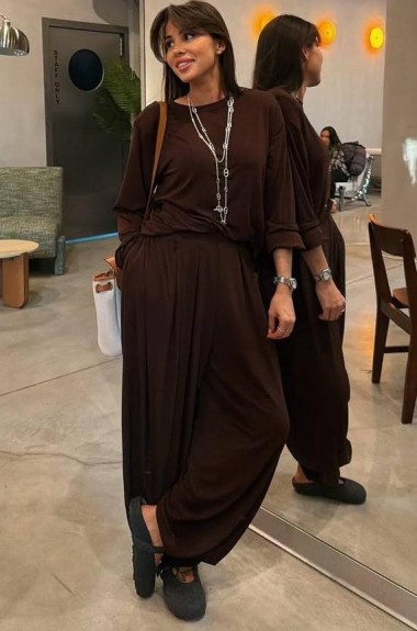 Костюм з широкими брюками  JW-415A650 