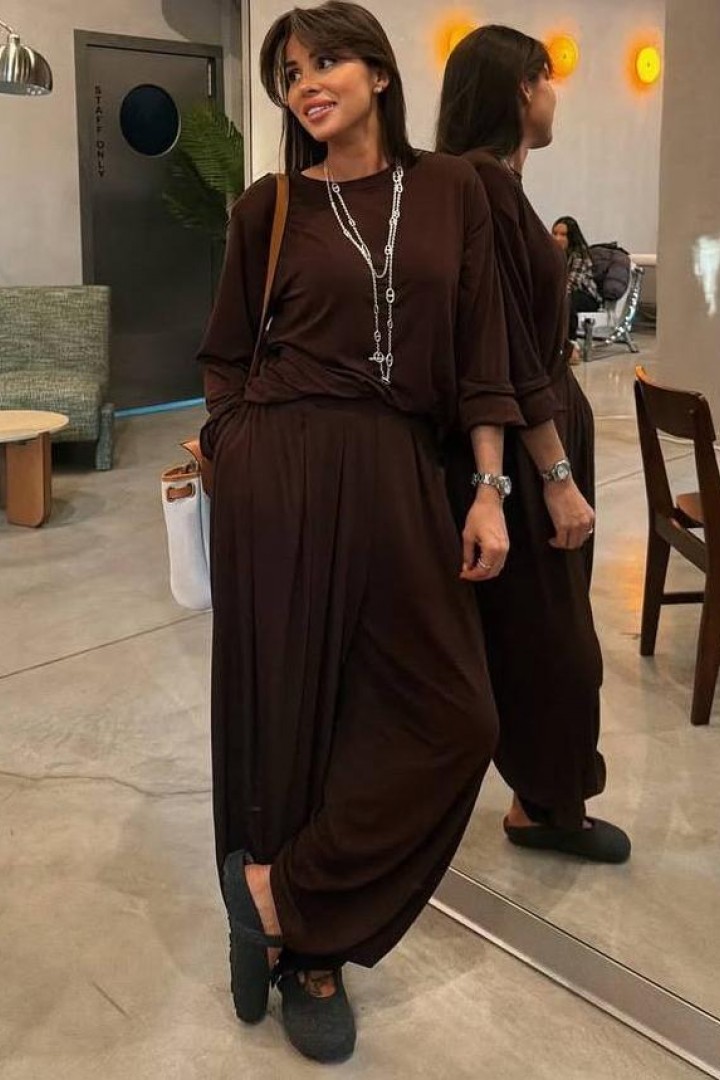 Костюм з широкими брюками  JW-415A650 