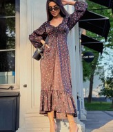 Шёлковое платье  MB-57A700