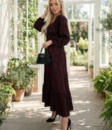 Кружевное  платье  MB-52A650