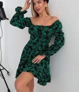 Платье с обрками MB-51A400