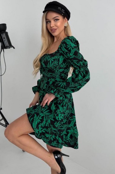 Платье с обрками MB-51A400