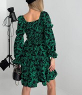 Платье с обрками MB-51A400