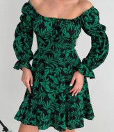 Платье с обрками MB-51A400