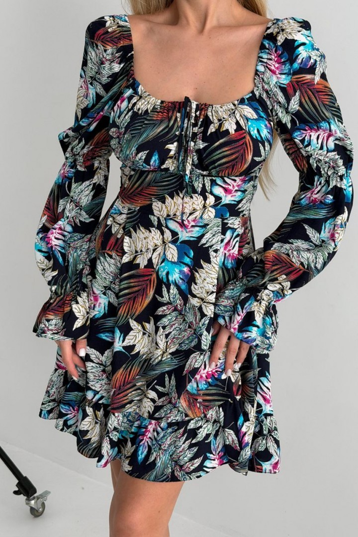 Платье с обрками MB-51A400