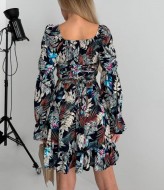 Платье с обрками MB-51A400