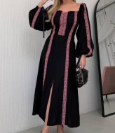 Платье вышиванка SOL-3038A1050