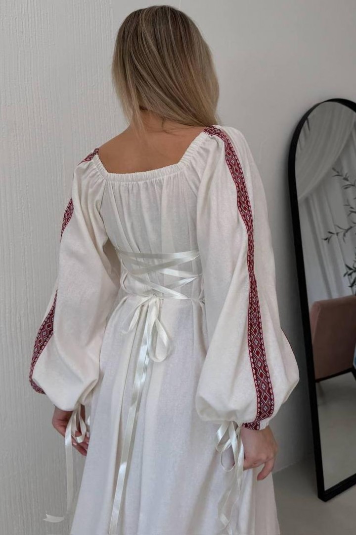 Платье вышиванка SOL-3038A1050