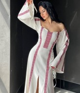 Платье вышиванка SOL-3038A1050