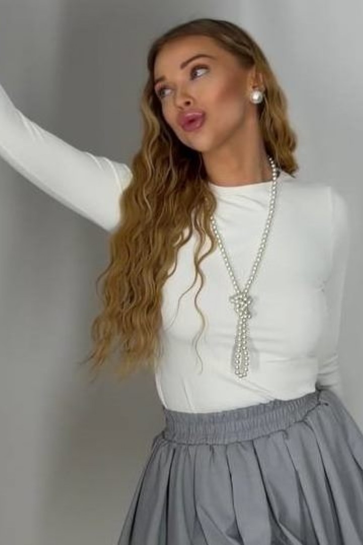 Комфортный лонгслив GIL-031A330