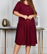 Платье  с коротким рукавом  ST-451A400