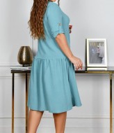 Платье  с коротким рукавом  ST-451A400