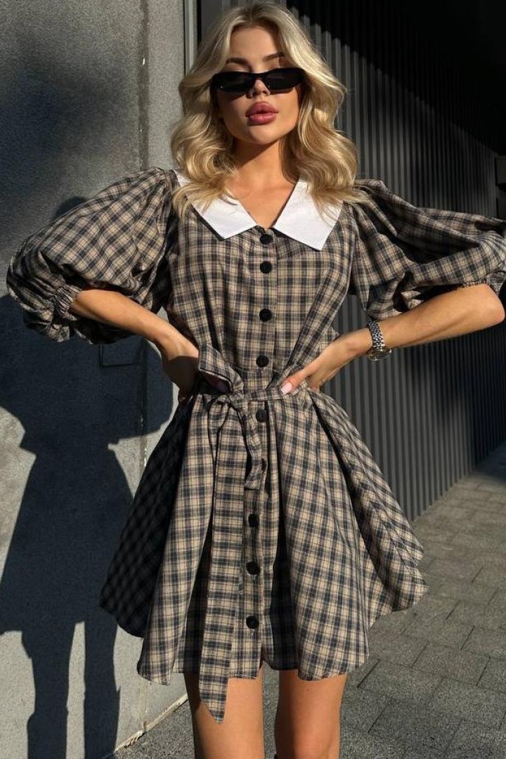 Платье c воротничком  MSM-250A600