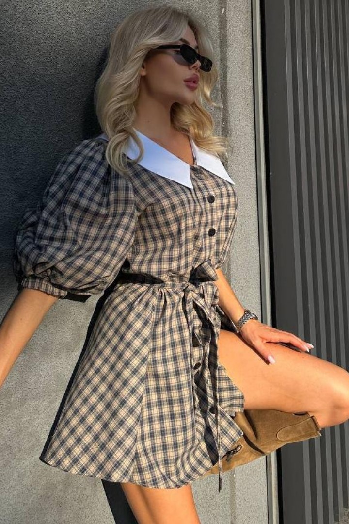 Платье c воротничком  MSM-250A600