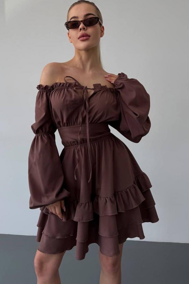 Романтическое платье со шнуровкой  MSM-213.1A500