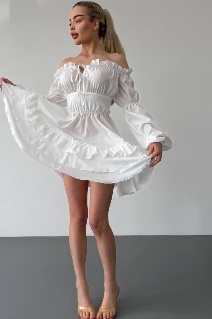 Романтическое платье со шнуровкой  MSM-213.1A500