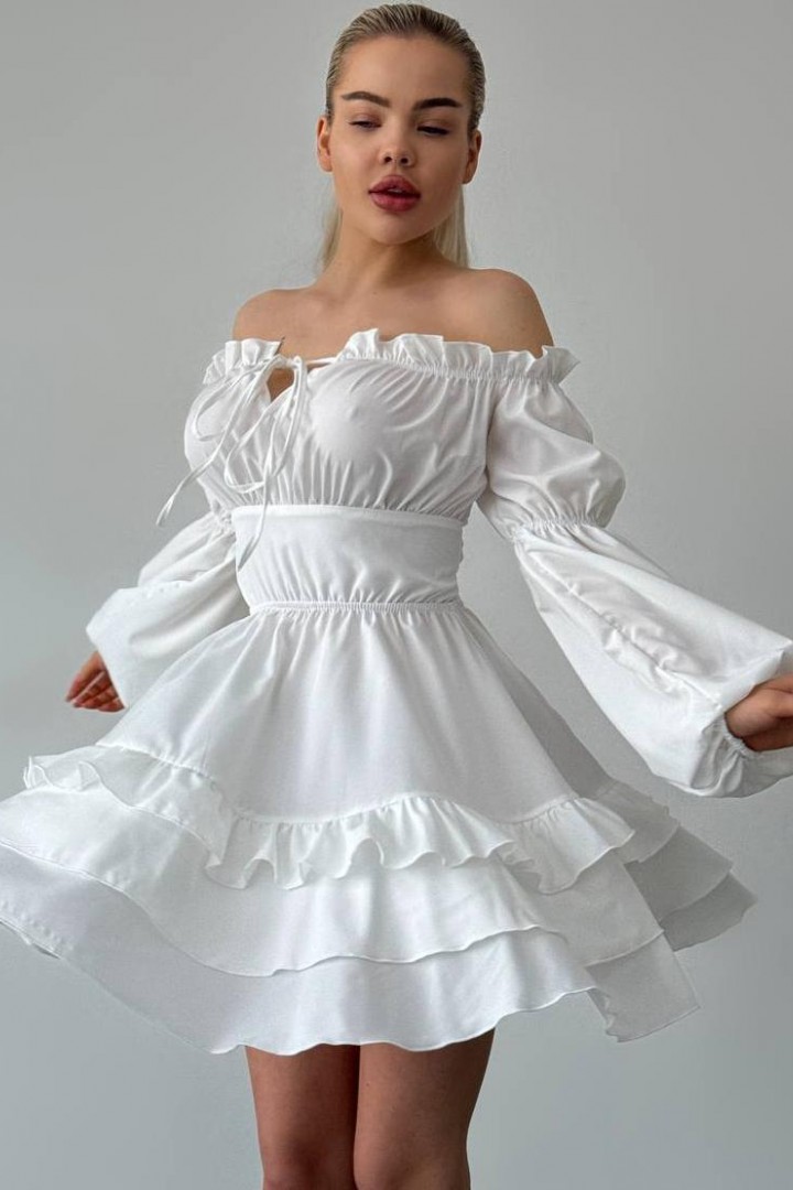 Романтическое платье со шнуровкой  MSM-213.1A500