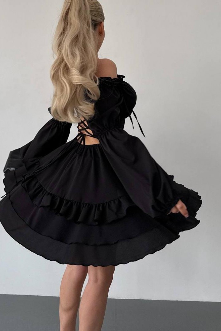 Романтическое платье со шнуровкой  MSM-213.1A500