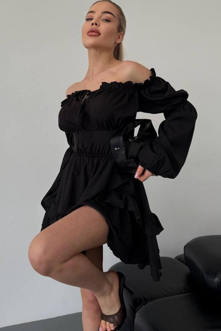 Романтическое платье со шнуровкой  MSM-213.1A500