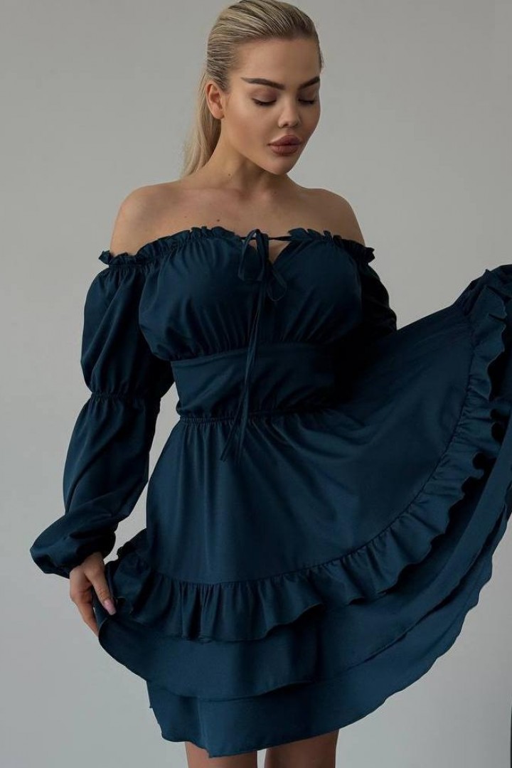 Романтическое платье со шнуровкой  MSM-213.1A500