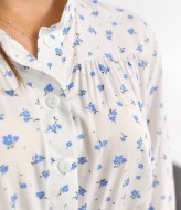 Длиное платье на пуговицах   BAV-2613A740