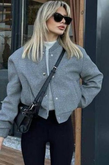 Кашемировый бомбер  ANB-544A650