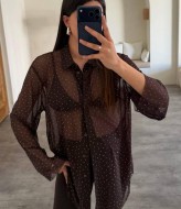 Рубашка с камушками AMU-1468A599