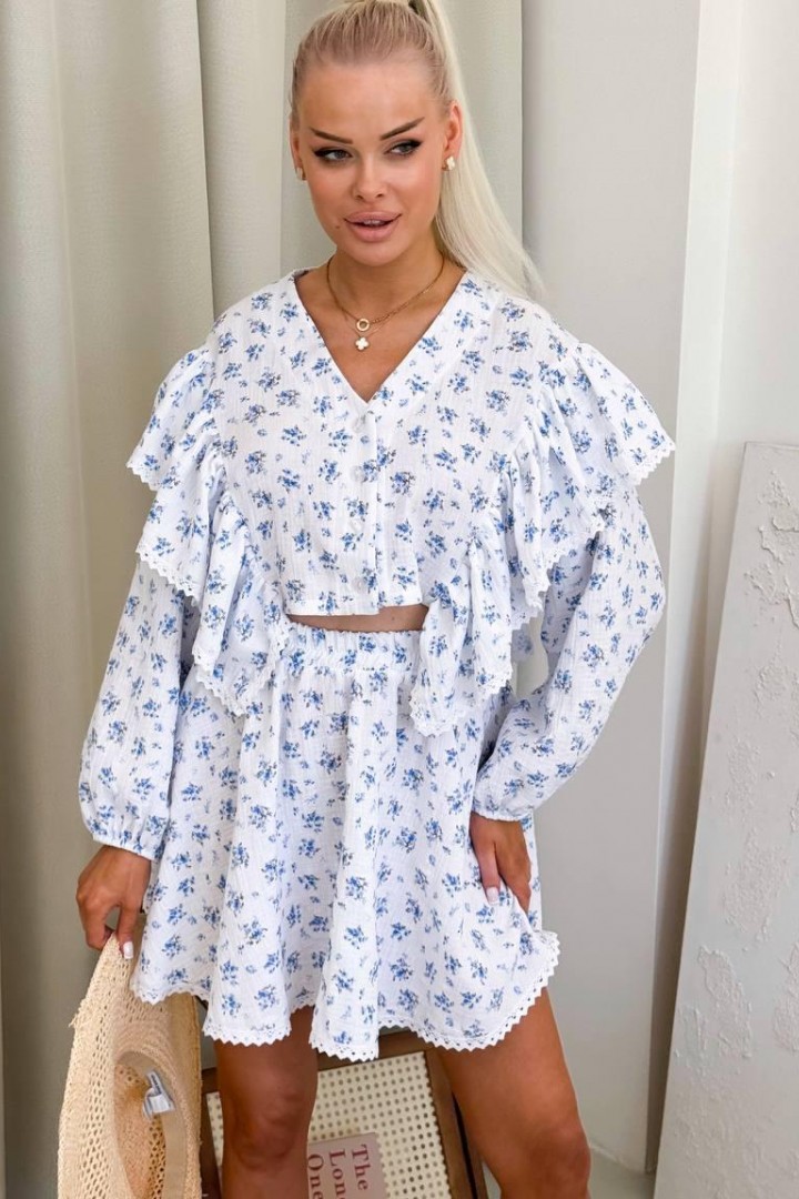 Муслиновый костюм   JK-2048A600