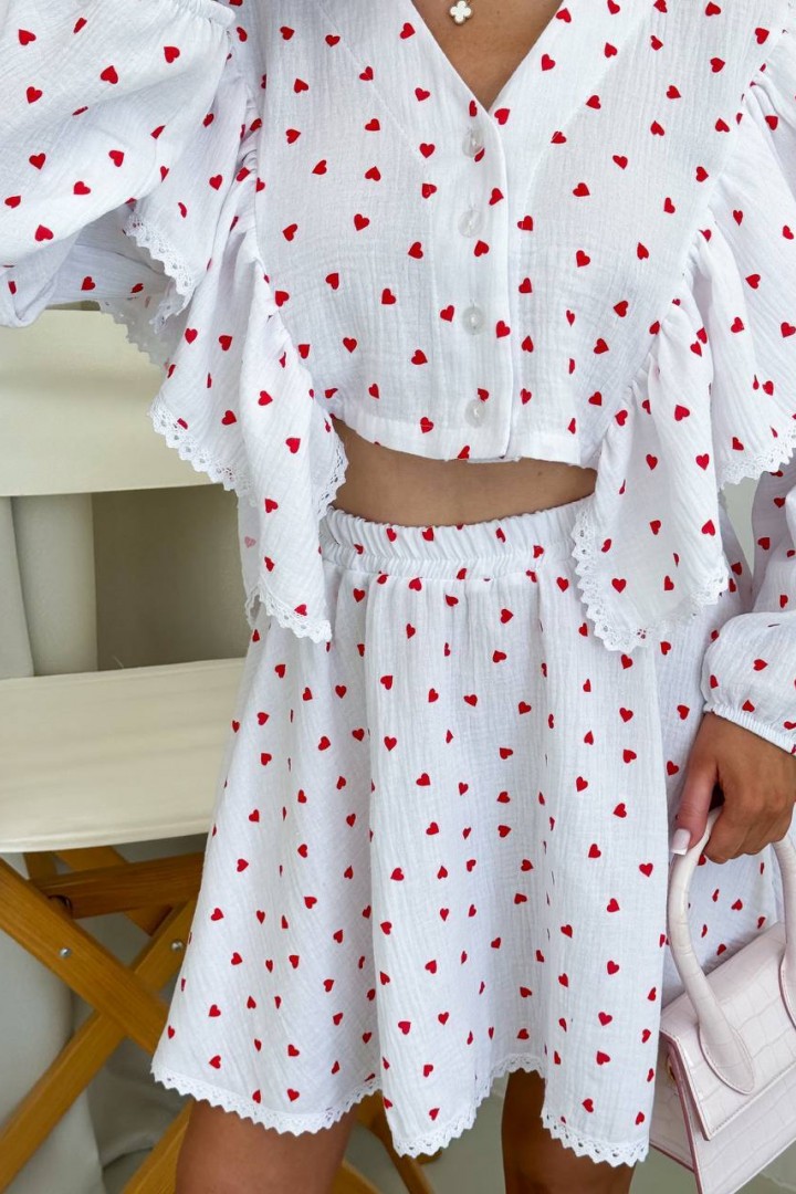 Муслиновый костюм   JK-2048A600