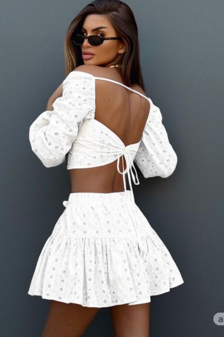 Костюм блуза з спідцею шортами   MB-61A600